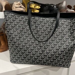 Ralph Lauren Black and White Tote Bag